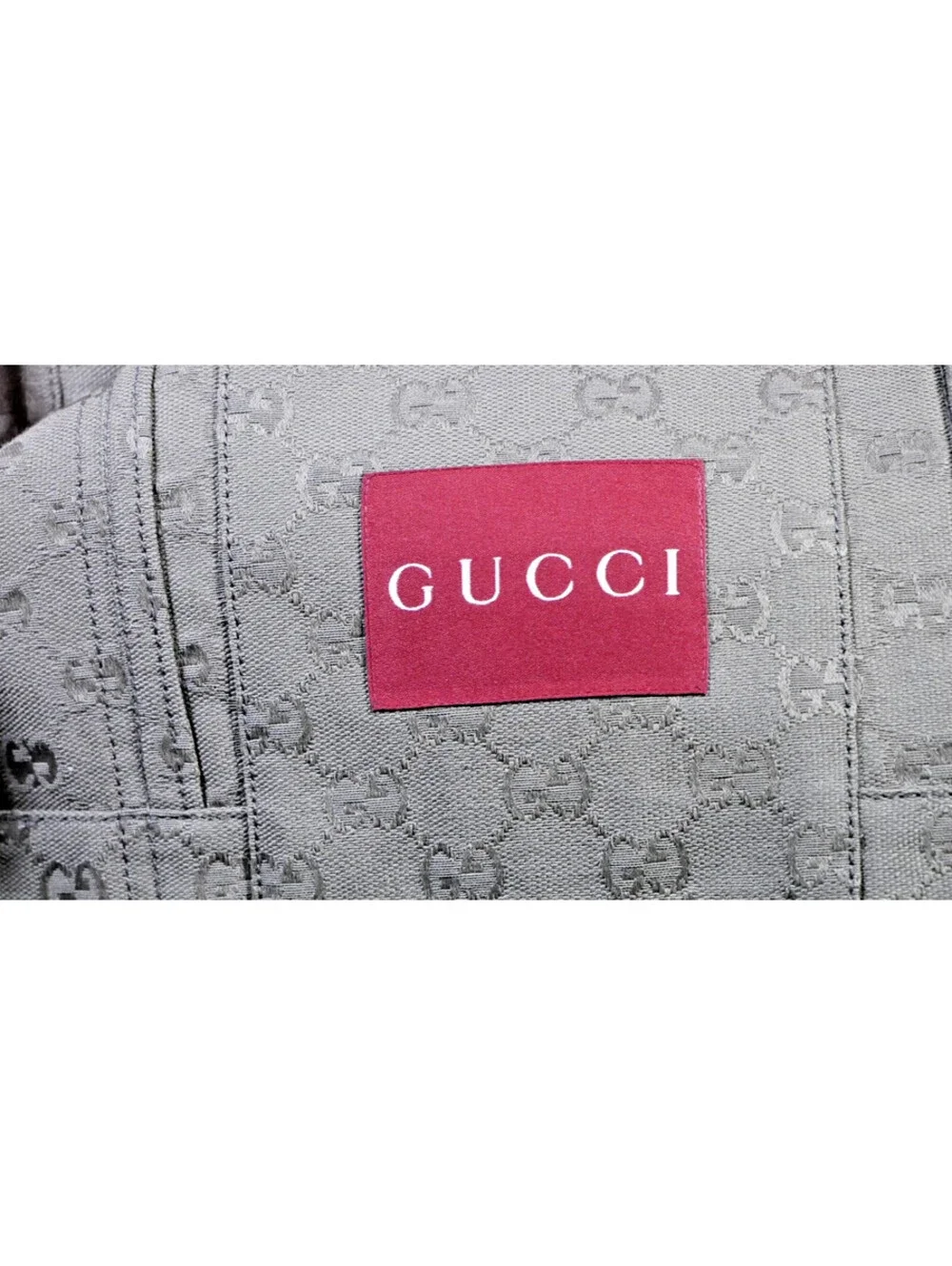 Gucci GG Monogram Canvas Blazer Olive Made in Italy Men's Size US 40R